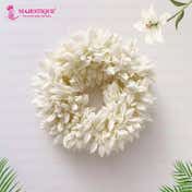 Majestique Scented Artificial Jasmine Mogra Gajra Phool Scrunchies