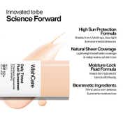 WishCare Daily Fluid Tinted Sunscreen SPF50PA++++ L103 (50 ml)