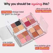 Insight Cosmetics Ready Set Glam Eyeshadow Palette - Corporate Calm (11 g)