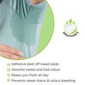 Bronson Professional Disposable Underarm Sweat Pads Kit (10 pcs)