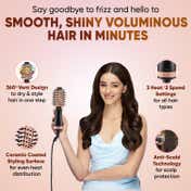 Vega Litstyle L3 Volumizer Hair Blow Dryer Brush with 3 Heat-2 Speed Settings (VHSD-03)