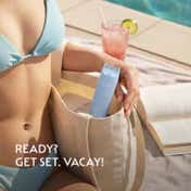 Zlade Summer Vacay 2-in-1 Rechargeable Bikini Trimmer & Face Shaver for Women
