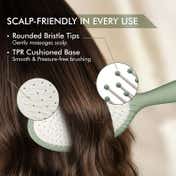 Ikonic Me Oval Brush IKM-3018 - Jade Green