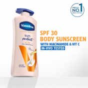 Vaseline Sun Protect SPF 30 UVA + UVB PA+++ Body Lotion (600 ml)