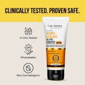 Dr. Sheth's Kesar & Kojic Oil-Free Sunscreen SPF 50+ PA++++ In-Vivo Tested For Pigmentation (30g)
