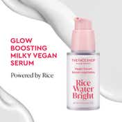 The Face Shop Rice Water Serum with Niacinamide & HA Brightens Skin Fades Blemishes & Acne Marks (30 ml)