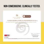 Dr. Sheth's Ceramide & Vitamin C Oil-Free Sunscreen SPF 50+ PA++++ In-Vivo Tested (50g)