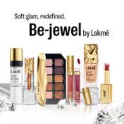 Lakme Bejewel 3D Matte Slim Bullet Lipstick with Vitamin E for Hydrated Lips - Nude Souvenir (3.4 g)
