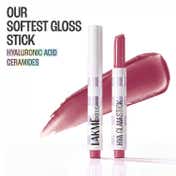 Lakme 9To5 Hya Glam Plump+Shine Clickstick, Hyaluronic Acid & Ceramides - Velvet Mauve (2.1 g)