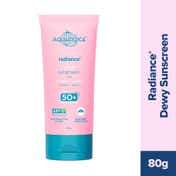 Aqualogica Radiance+ Dewy Lightweight Sunscreen Gel SPF 50+ PA+++ for Oily & Acne-Prone Skin (80 g)
