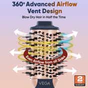 Vega LitStyle L4 Volumizer Hair Dryer Brush For Women (VHSD-04)