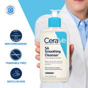CeraVe SA Smoothing Cleanser For Dry Skin (236 ml)