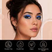 Power Beauty Triple Treat 3-in-1 Eyeshadow 02 - Purple Blue Silver (7 g)