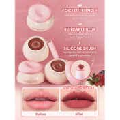 Sheglam Bounce Putty Pocket Lip Pot - 326 Sangria Slay (3.5 g)