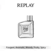 Replay #Tank Plate Eau de Toilette For Him (100ml)