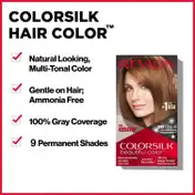 Revlon Colorsilk Beautiful Hair Color with Keratin + Free Shampoo - 3DB Deep Burgundy (91.8ml)