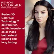 Revlon Colorsilk Beautiful Hair Color with Keratin + Free Shampoo - 3DB Deep Burgundy (91.8ml)