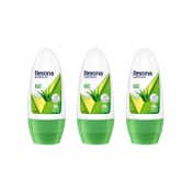 Rexona Aloe Vera Underarm Roll On Deodorant For Women, Pack Of 3 (50Ml) Combo