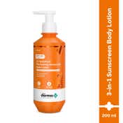 The Derma Co 1% Hyaluronic Moisturizing Sunscreen Body Lotion (200 ml)