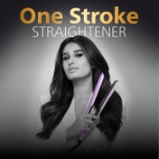 Philips One Stroke Hair Straightener 50% Faster 3 Days Salon-Like Hair Designed for Indian Hair
