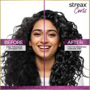 Streax Curls Styling Cream Curl Defining Leave-In (150 g) Gives Defined & Moisturized Curls