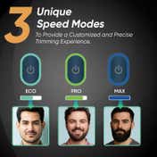 Vega SmartOne S1 Beard Trimmer for Men with 120 mins Runtime, USB Type C, IPX7 Waterproof (VHTH-30)