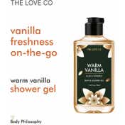 THE LOVE CO. Warm Vanilla Bath & Body Gift Set (3 pcs)