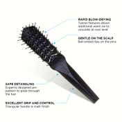 Denman Large Tunnel Vent Brush D100 - Black