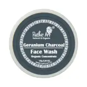 Rustic Art Organic Concentrate Geranium Charcoal Facewash (125g)