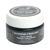 Rustic Art Organic Concentrate Geranium Charcoal Facewash (50g)