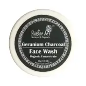 Rustic Art Organic Concentrate Geranium Charcoal Facewash (50g)