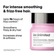 L'OREAL PROFESSIONNEL Liss Unlimited Mask for Frizzy & Unruly Hair (250 ml) With Pro-Keratin