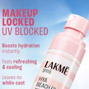 Lakme Hya Beach Edit Makeup Mist with UV Protection,Infused with Hyaluronic Acid (50 ml)