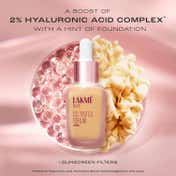 Lakme CC Tinted Serum with 2% Hyaluronic Acid - Latte (30ml)