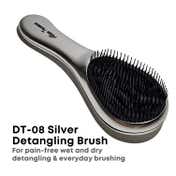 Alan Truman Scalp, Wash & Go 3-Step Scalp & Hair Care Brush Kit - Grey (3 pcs)