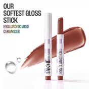 Lakme 9To5 Hya Glam Plump+Shine Clickstick, Hyaluronic Acid & Ceramides - Boss Brown (2.1 g)
