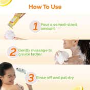 Mamaearth Vitamin C Moisturizing Body Wash with Refreshing Lemon Scent (275 ml)