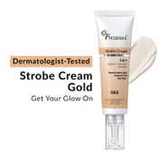 Fixderma Strobe Cream, 3in1 Illuminating Moisturizer, Hyaluronic Acid & Shea Butter - Gold (30 g)