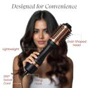 Urban Yog MakeMeeBold Hot Air Brush 1.0 2-in-1 Hair Dryer & Straightener for Women (1 pc)