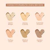 Faces Canada High Cover Concealer - Toffee Love 04, Blends Easily, Natural Finish (4 ml)
