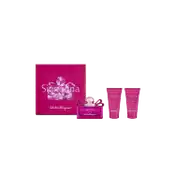 Salvatore Ferragamo Signorina Ribelle Kit : Eau de Parfum, Body Lotion, Bath and Shower Gel (3 pcs)