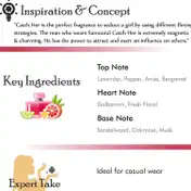 Samourai "Catch Her" Eau de Toilette Natural Spray (50ml)