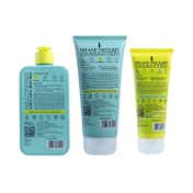 Moxie Beauty Just-The-Essentials Wavy Hair Trio - Shampoo, Conditioner & Leave-in Conditioner