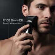 Zlade Jaws Alpha Rechargeable All-in-One Beard Trimmer 4 Interchangeable Heads