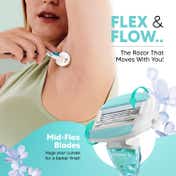 LetsShave Evior 6 Razor World’s First 6 Blades Aloe Bar Smooth Shave for Bikini and Body