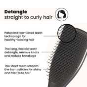 Tangle Teezer The Ultimate Detangler Brush - Chrome Midnight Silver