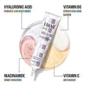 Lakme 9To5 Hya Glam Strobe Cream With Hyaluronic Acid & Niacinamide- Liquid Gold (30 g)