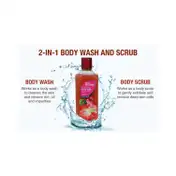 SKIN COTTAGE Strawberry Yogurt Essence Body Bath + Scrub (400ml)