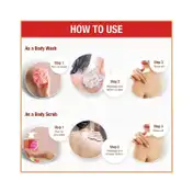 SKIN COTTAGE Kiwi Gold Essence Body Bath + Scrub (1000ml)