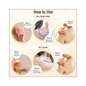 SKIN COTTAGE Orange Peach Body Bath + Scrub (1000ml)